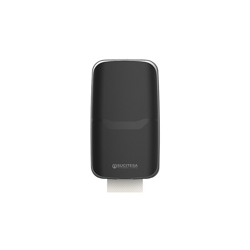 Twin v-fold toilet black