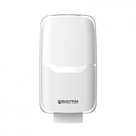 Twin v-fold toilet white