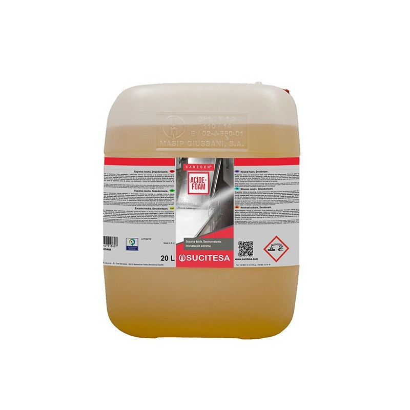 Sanigen acide foam bp 20 – 20 L